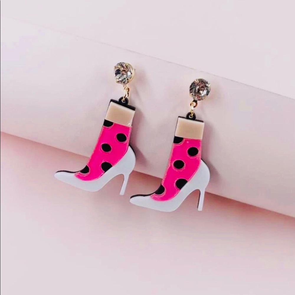 Barbie earrings “themed”